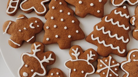 Amerikaanse gingerbread cookies