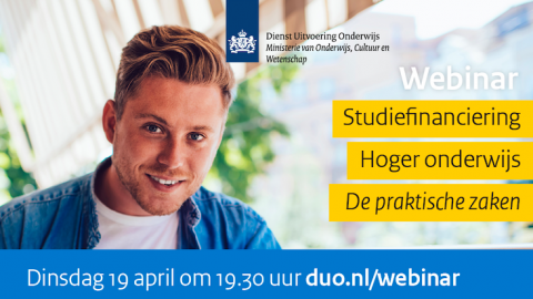 Gratis webinar over studiefinanciering hoger onderwijs: de praktische zaken