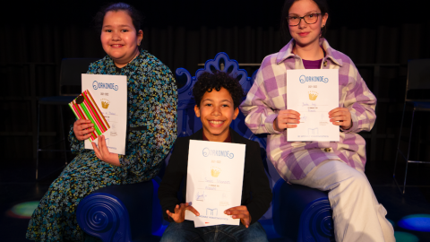 De Polderhof, De Klaverweide en de Vrijeschool Almere winnen de regionale finale van de Nationale Voorleeswedstrijd