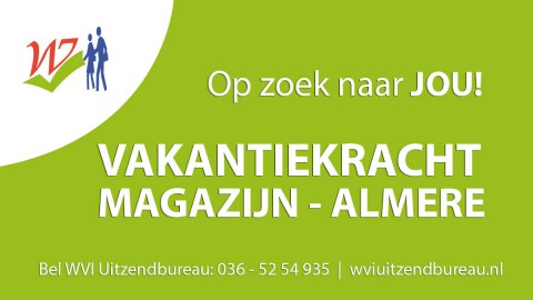 Magazijn medewerker (vakantiekracht) - Almere 