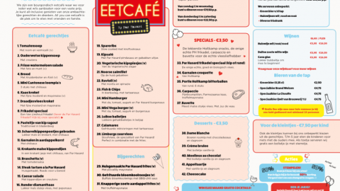 All you can eetcafé opent bijna zijn deuren; maak kans op diner voor 2!