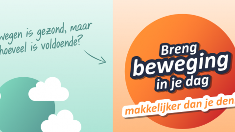 Meer bewegen maakt je gezonder 