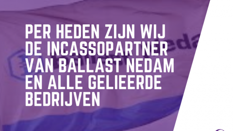 ZWS Incasso per heden incassopartner van Ballast Nedam