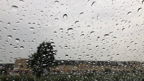 Bewolkt regenachtig en koel