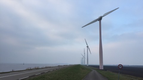 Wisselend bewolkt met enkele buien en veel wind.