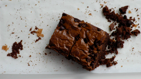 Gezonde brownies met maar 2 ingrediënten!