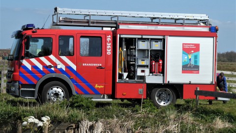 Brand in slaapkamer flatwoning Dichterhof