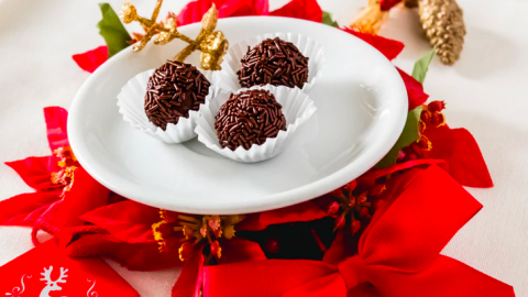 Makkelijke kersttruffelballen 