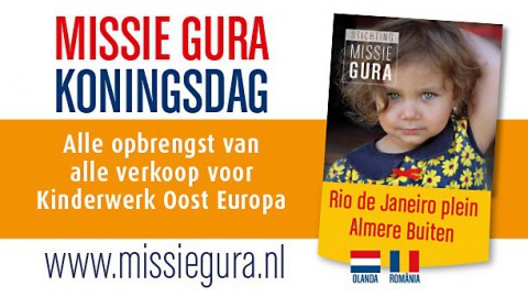 Kleding en spullenverkoop voor Missie Gura op Koningsdag!